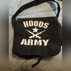 Hoods Messenger Bag Hardcore Punk Band